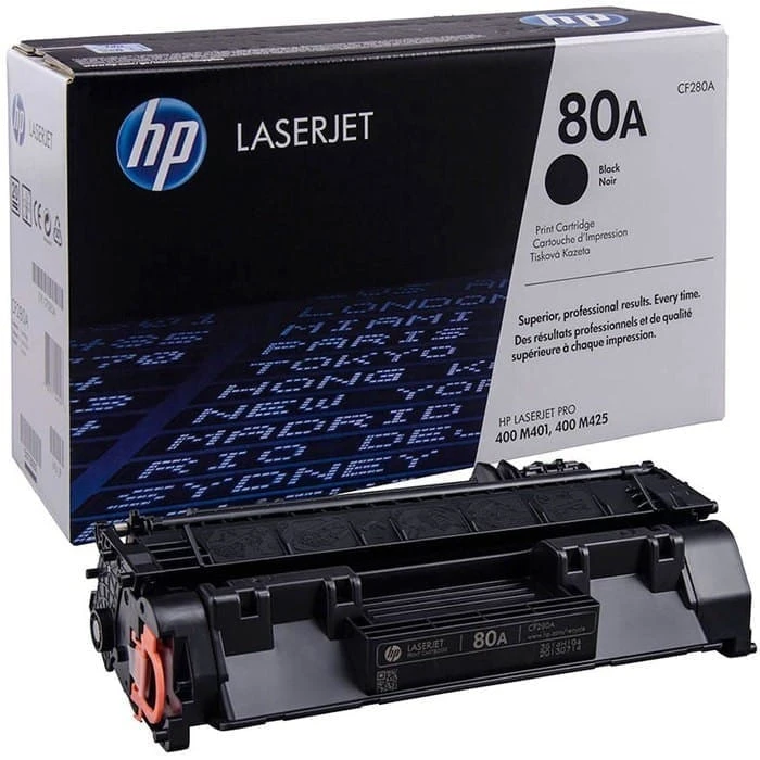 HP 05A Black Original LaserJet Toner Cartridge (CE505A)