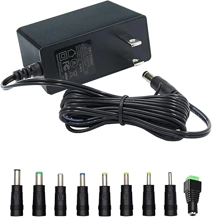 12V 2A Power Adapter 100V-240V AC to DC