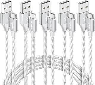 Braided USB-A to USB-C Cable (2M, 15W)