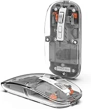 Creative Transparent Wireless Mouse, Dual Bluetooth